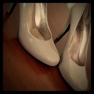 Beige Pumps